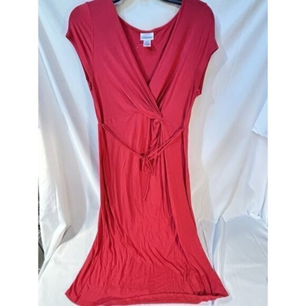 Motherhood‎ Tank Dress Red Tie NWOT - Medium